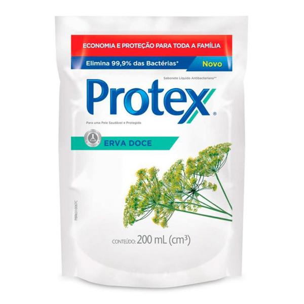 Imagem de Protex sabonete líquido refil erva doce com 200ml