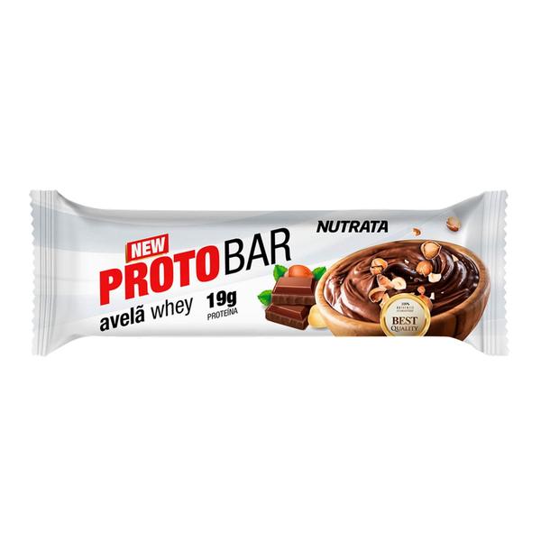 Protobar 70g 8 unidades - avelã whey - Nutrata Imagem de Protobar 70g 8 unidades - avelã whey - Nutrata