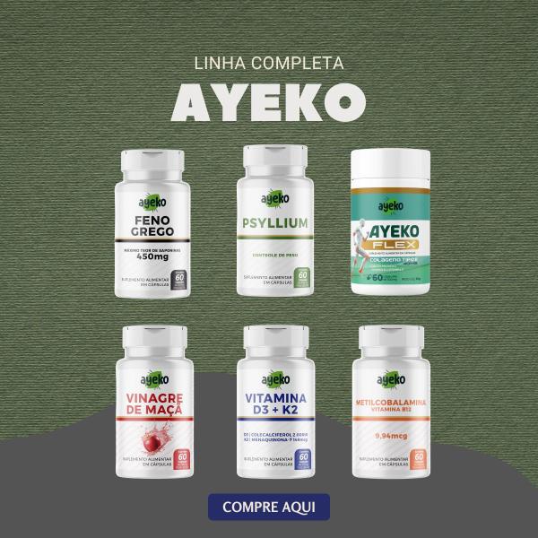 Imagem de Psyllium 1000mg de Fibras 60 capsulas - Ayeko