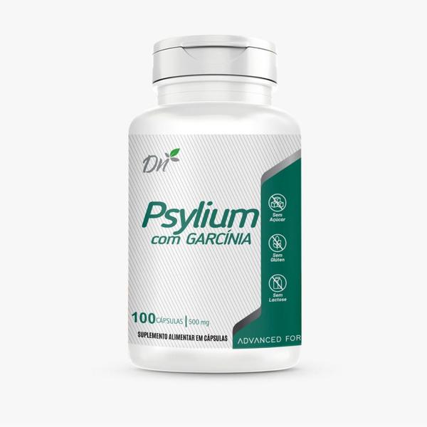 Imagem de Psyllium  Garcinia 500mg 300 cápsulas 3 frascos x 100 caps