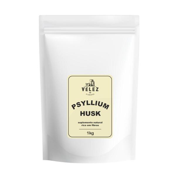 Psyllium Husk Velez Pouch 1 Kg Imagem de Psyllium Husk Velez Pouch 1 Kg