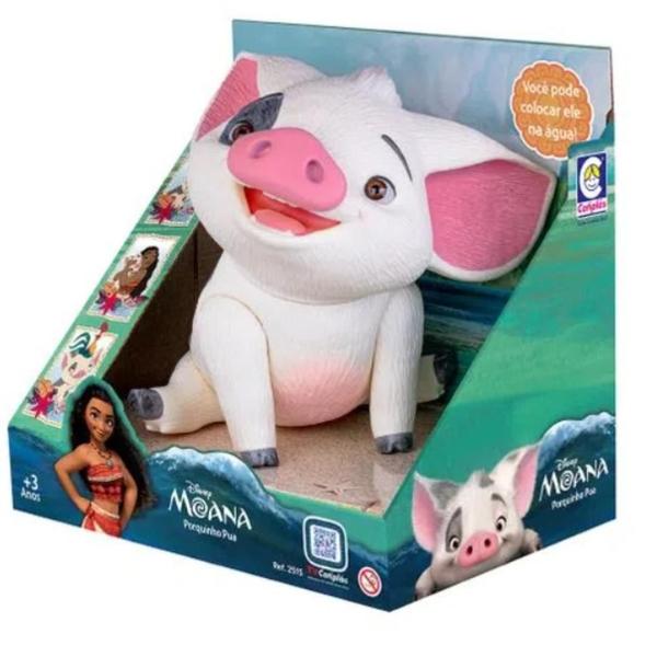 Imagem de Pua Porquinho em Vinil Moana Disney brinquedo infantil - Cotiplas