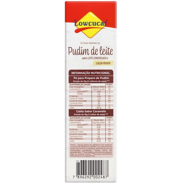 Pudim leite condensado calda pronta caramelo lowcucar 100g - Lowçucar Imagem de Pudim leite condensado calda pronta caramelo lowcucar 100g