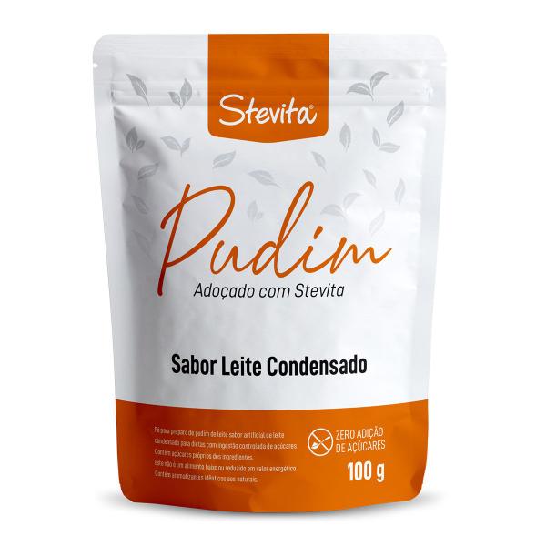 Pudim Sabor Leite Condensado Zero Açucar 100g - Steviafarma Imagem de Pudim Sabor Leite Condensado Zero Açucar 100g