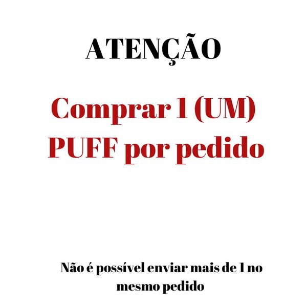 Imagem de Puff Almofadão Gigante Cheio Com Enchimento Descanso Para Eventos Casa