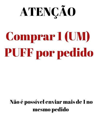 Imagem de Puff Almofadão Retangular Com Enchimento Gigante Escritório Eventos Decoração