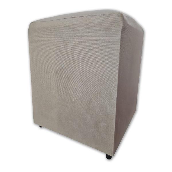 Imagem de Puff Banqueta Quadrado Cubo Decorativo material sintético e Suede