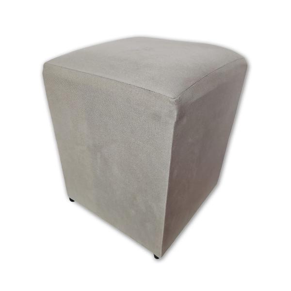 Imagem de Puff Banqueta Quadrado Cubo Decorativo material sintético e Suede