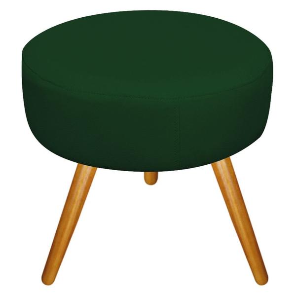 Imagem de Puff Banqueta Sofia Palito Mel Sala de Estar Quarto Decor Suede Verde - KDAcanto Móveis