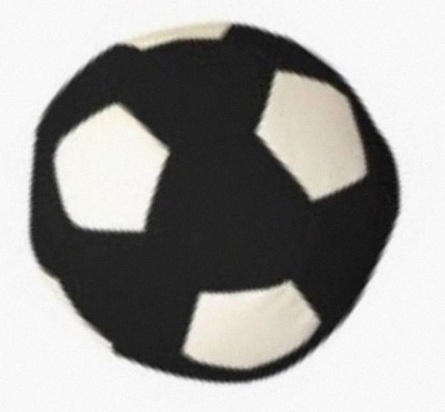 Imagem de Puff Bola de Futebol Grande Sem Enchimento 