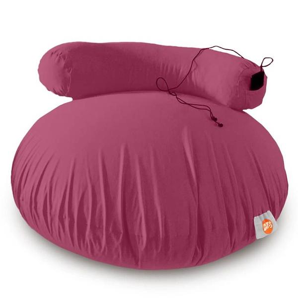 Imagem de Puff G-Pouf Cor Marsala - Recheado de pérolas de EPS/ macio e sensorial