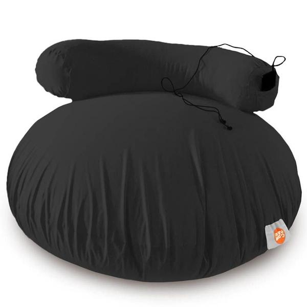 Imagem de Puff G-Pouf Preto -  Macio e leve/enchimento de pérolas