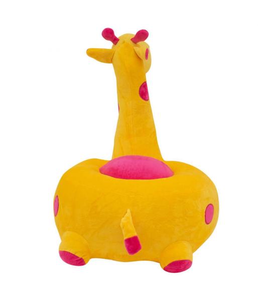 Imagem de Puff Girafa Amarelo 48cm - Pelúcia