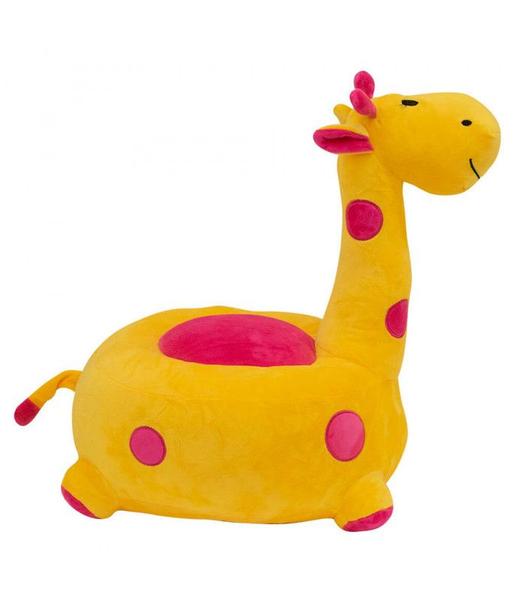 Imagem de Puff Girafa Amarelo 48cm - Pelúcia