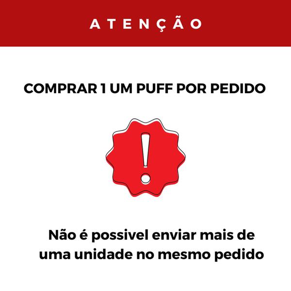 Imagem de Puff Pera Cheio Com Enchimento Para Eventos Almofadão Gigante Escritório Descanso