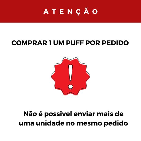 Imagem de Puff Pera Gigante Cheio Redondo+ Apoio De Pés Grande 