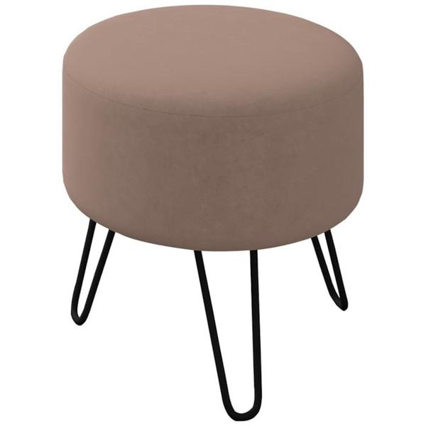 Imagem de Puff Puf Para Sala Pes Metal Small Veludo SL 949 Peer