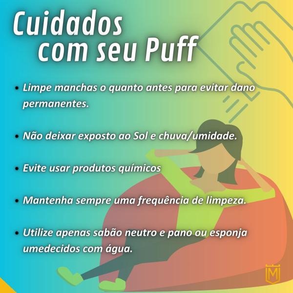 Imagem de Puff (sem enchimento) Decorativo Sala Quarto Gamer Eventos Áreas de Recreação Empresas Escritórios Escolas 