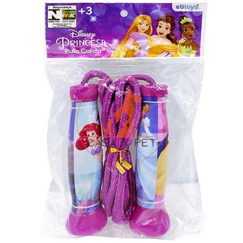 Imagem de Pular Corda Princesas Disney Brinquedo Infantil Para Meninas