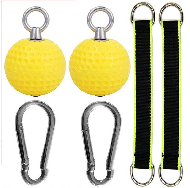 Imagem de Pull Up Balls Cannonball Grip Finger Trainer 72 mm amarelo