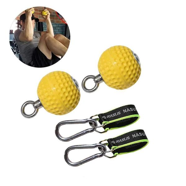 Imagem de Pull Up Balls Cannonball Grip Finger Trainer 72 mm amarelo