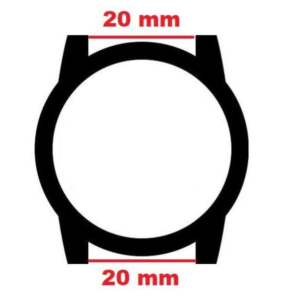 Imagem de Pulseira 20mm Nylon Force Para Relógio Smartwatch com Pinos