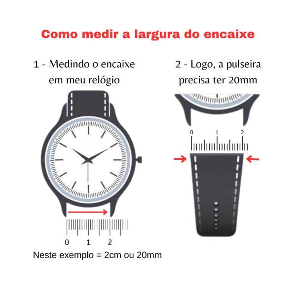 Imagem de Pulseira 20mm Play Compatível com Smartwatch  Zeblaze Gtr 3