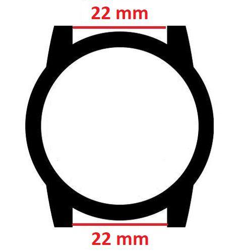 Imagem de Pulseira 22mm Silicone Easy para Relógio Smartwatch Pinos