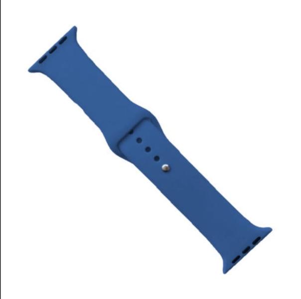 Pulseira 38mm 40mm Apple Watch Silicone azul escuro - Sport Band