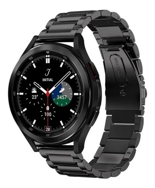 Imagem de Pulseira Aço Para Smartwatch Galaxy Watch 4/ Galaxy Watch4 Classic - Preto