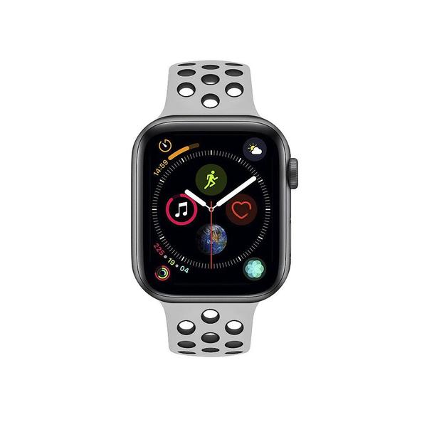 Imagem de Pulseira Apple Watch Armor Running 49MM-Branco/Preto-Gshield