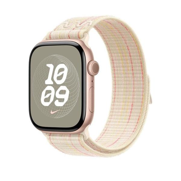 Pulseira Apple Watch Loop Esportiva 46 mm, Apple, Estelar Rosa