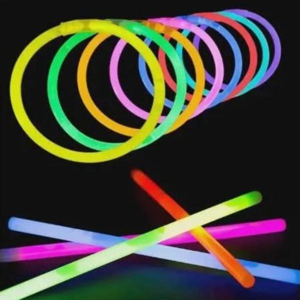 Imagem de Pulseira Bastão Neon Colorida Com 50 5421 Make+