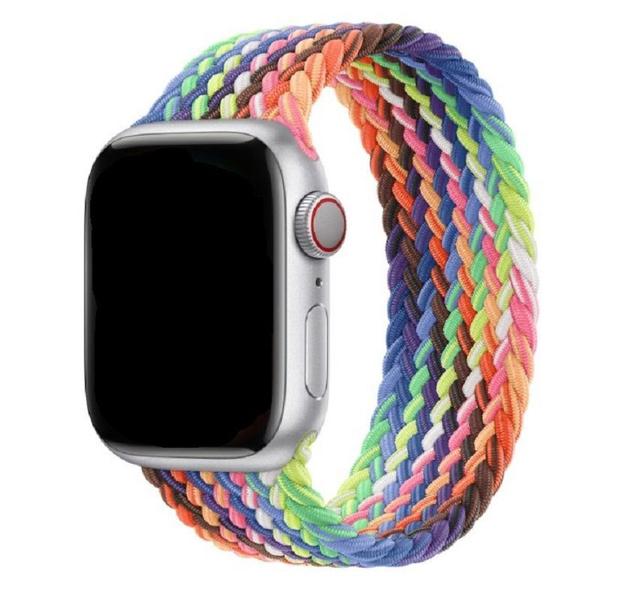 Imagem de Pulseira Braided Solo Para Watch 38/40/41mm Pride 2024 - M