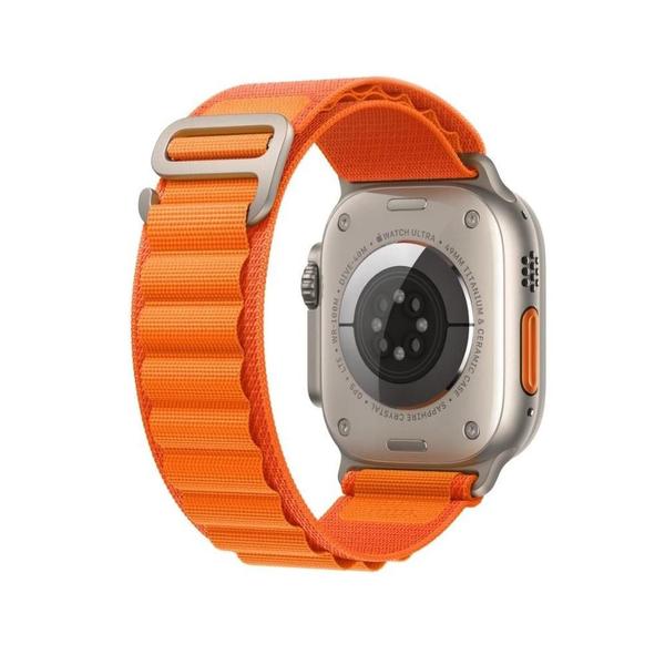 Imagem de Pulseira Compatível Com Apple Watch 38/40/41mm Laranja Jinya