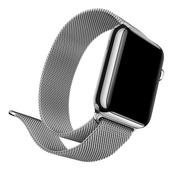 Imagem de Pulseira De Aço Milanese para Apple Watch 38mm/40mm/41mm