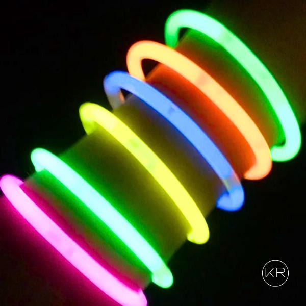 Imagem de Pulseira De Neon 50 un Led Com Cores Variados Para Festas