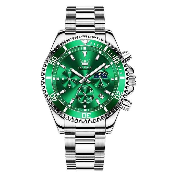 Pulseira De Relógio Masculino Premium - Olevs Imagem de Pulseira De Relógio Masculino Premium