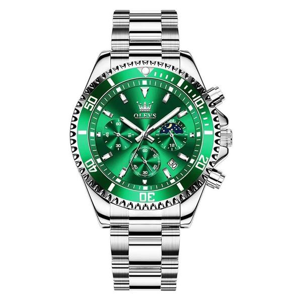 Pulseira De Relógio Masculino Premium - Olevs Imagem de Pulseira De Relógio Masculino Premium
