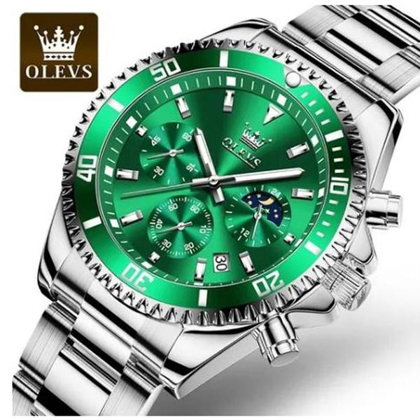 Pulseira De Relógio Masculino Premium - Olevs Imagem de Pulseira De Relógio Masculino Premium