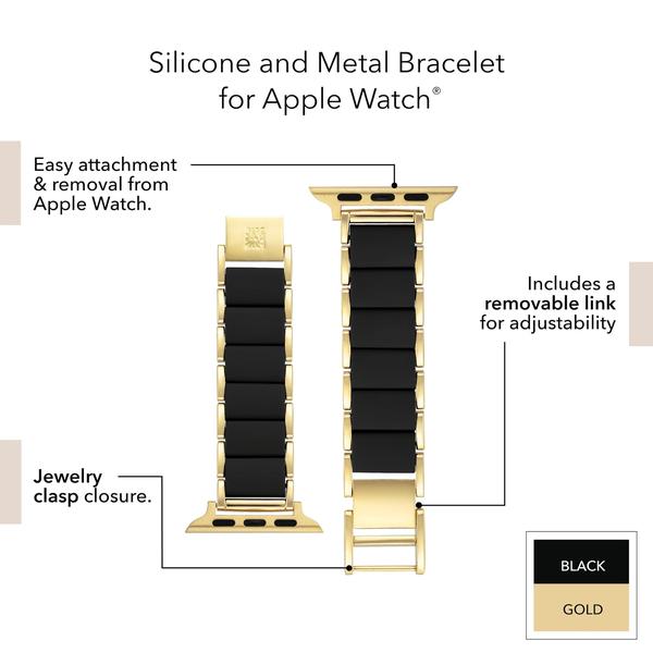 Imagem de Pulseira de reposição para Apple Watch Anne Klein Silicone Fashion