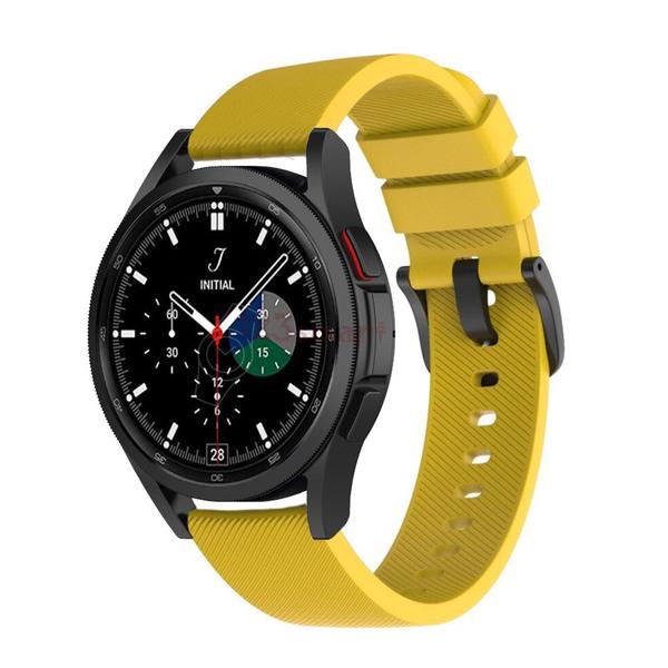 Imagem de Pulseira de Silicone Galaxy Watch 4/ Galaxy Watch4 Classic - Amarelo