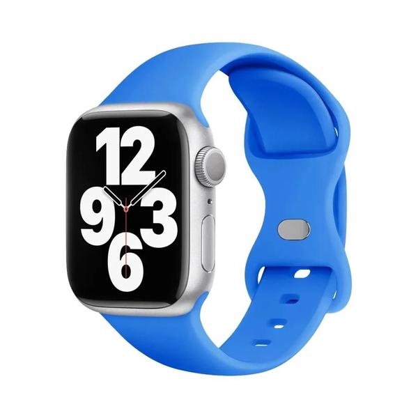 Imagem de Pulseira de Silicone Macia para Apple Watch (49mm, 45mm, 41mm, 40mm, 44mm, 38mm) - Series 8, 7, 6, 5, 4, 3 e SE