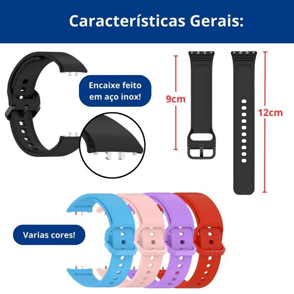 Imagem de Pulseira de Silicone para Galaxy Fit 3 Sm-R390