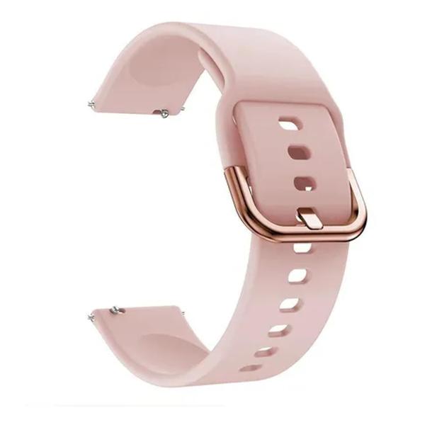 Imagem de Pulseira de Silicone Para Smartwatch Galaxy Watch 4/ Galaxy Watch4 Classic - Rosa bebe