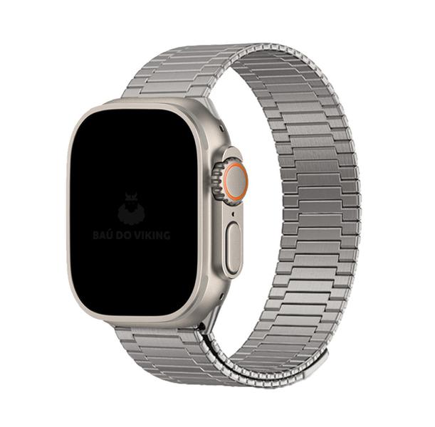 Imagem de Pulseira Elos Clássica Magnética Compatível com Apple Watch