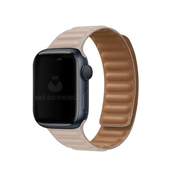 Imagem de Pulseira Elos Couro Estelar Compatível Com Apple Watch