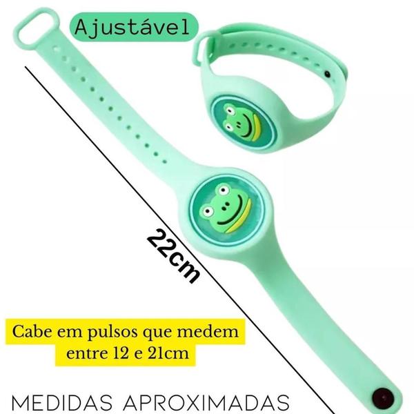 Imagem de Pulseira infantil repelente de mosquito