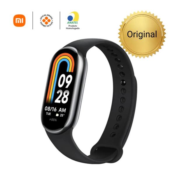 Imagem de Pulseira Inteligente Xiaomi Mi Band 8 Smart Band Oficial