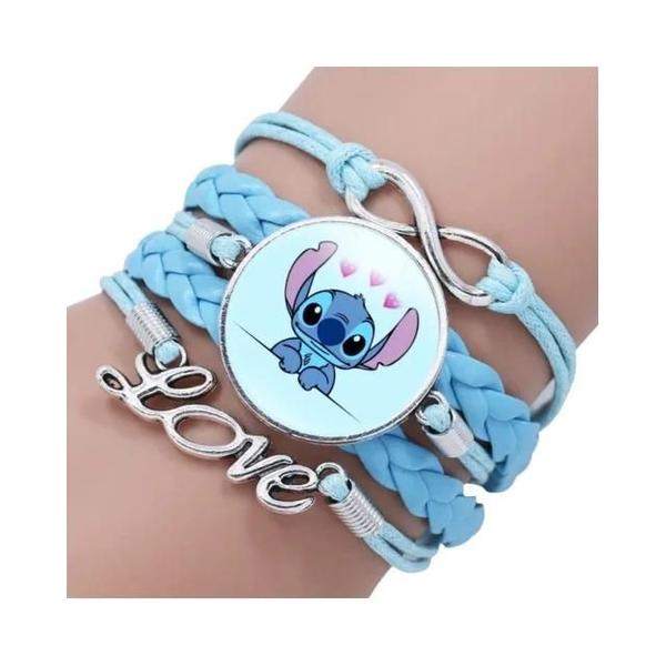 Imagem de Pulseira Kawaii Anime Lilo & Stitch - Brinquedo para Crianças - Presente de Natal